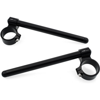 Clip-ons ハンドルバーs Φ53 mm ブラック CNC Racing (シーエヌシーレーシング)
