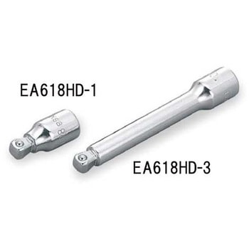 1/4"DRx100mm エクステンションバー(首振り型) エスコ