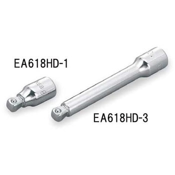1/4"DRx250mm エクステンションバー(首振り型) エスコ