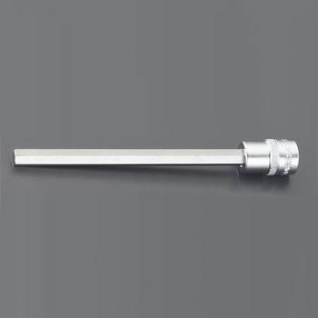 3/8"DR/ 2.5x150mm [HEX] 超ロングビットソケット - エスコ