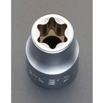 3/8"DR/E12 TORXソケット(E型) エスコ
