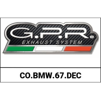 CO.BMW.67.DEC DECAT pCv }jtH[h GPR Exhaust (W[s[A[GL][Xg) KԎBMW R 1200 GS-ADVENTURE (2013-2016) 64752670