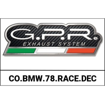 CO.BMW.78.RACE.DEC DECAT pCv }jtH[h GPR Exhaust (W[s[A[GL][Xg) KԎBMW R 1200 RS LC (2015-2016) 64752715