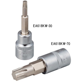 1/2"DR/T30 [Torx]ビットソケット エスコ