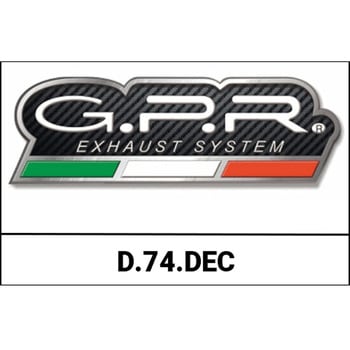 D.74.DEC DECAT pCv }jtH[h GPR Exhaust (W[s[A[GL][Xg) KԎDUCATI HYPERMOTARD 1100-1100 EVO (2007-2012) 64752898