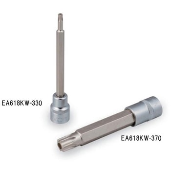 1/2"DR/T45 [Torx]ビットソケット(イジリ止付) エスコ