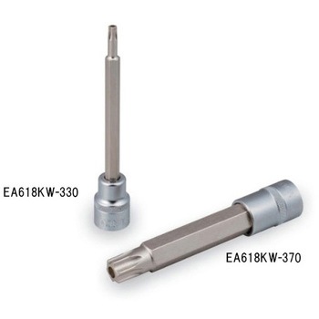 1/2"DR/T50 [Torx]ビットソケット(イジリ止付) エスコ