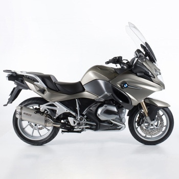 Desert Fox スリップオンエキゾースト EG (Euro 4) ステンレスマット BMW R 1200 RT 2017-2018 | 1740032SM BOS (ボス)
