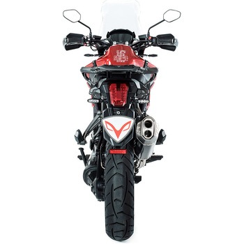 Desert Fox スリップオンエキゾースト EG (Euro 4) ステンレスマット TRIUMPH Tiger 1200 XC/XR 2017 | 1740812SM BOS (ボス)