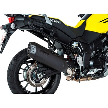 Desert Fox スリップオンエキゾースト EG (Euro 4) ブラックエディション SUZUKI DL 1000 V-Strom 2017- | 1740510B BOS (ボス)