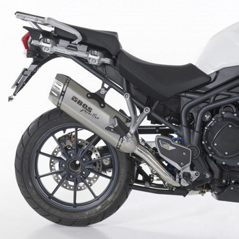 Desert Fox スリップオンエキゾースト ステンレスマット TRIUMPH Tiger 1200 2016- | 1640812SM BOS (ボス)