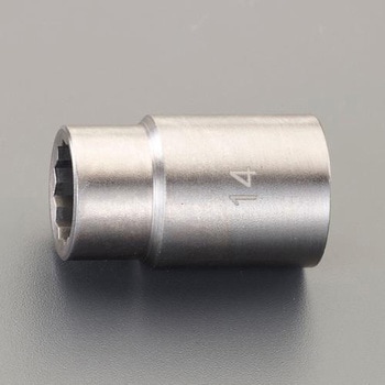 1/2"DRx 8mm ソケット(チタン合金製) エスコ