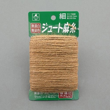 1.5mmx100m 麻糸 エスコ