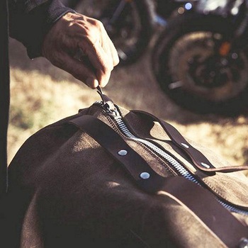 Duffle Bag Kalahari 43L Split leather | U015 UnitGarage (ユニットガレージ)