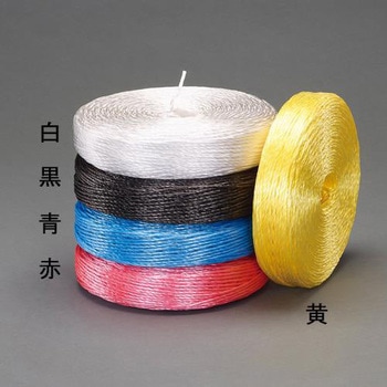 5.0mmx100m PPロープ(青) エスコ