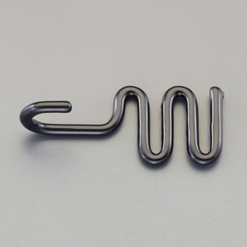84x35x25.3mm 平ゴムロープ用フック(ツイスト) エスコ