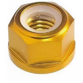 Ergal セルフロッキングナット M10 X 1，25 H=10 LIGHTECH (ライテック)