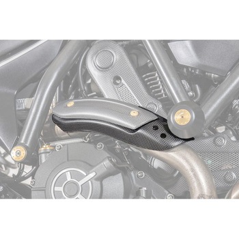 Exhaust pipe heat guard hold Ducati - matt カーボン Matt カーボン CNC Racing (シーエヌシーレーシング)