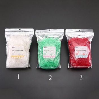 60x1.1mm/300g シリコンゴムバンド(レッド) エスコ