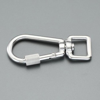 77mm スイベルスナップ(ステンレス製) エスコ