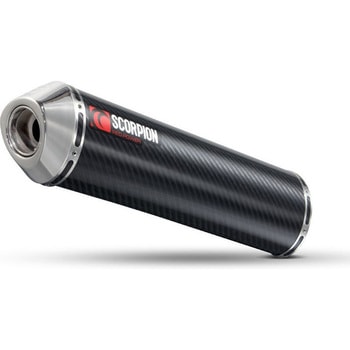Factory オーバルスリップオン カーボンファイバースリーブ Honda CBF 1000 10-Current 2010 - 2018 Scorpion (スコーピオン)