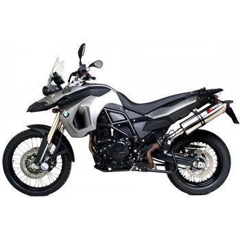 Factory オーバルスリップオン ステンレススリーブ BMW F800 GS 2008 - 2017 - Scorpion (スコーピオン)