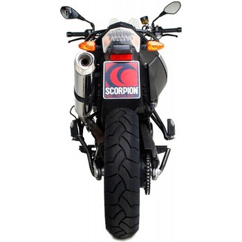 Factory オーバルスリップオン ステンレススリーブ BMW F800 GS 2008 - 2017 - Scorpion (スコーピオン)