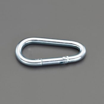 7.0x70.0mm スナップフック(鉄亜鉛メッキ) エスコ