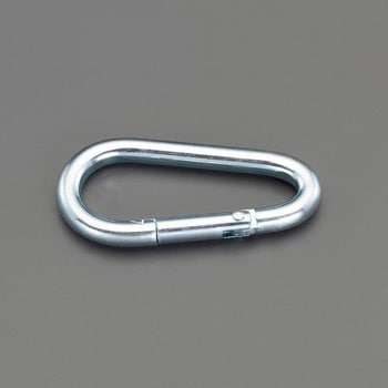 8.0x80.0mm スナップフック(鉄亜鉛メッキ) エスコ