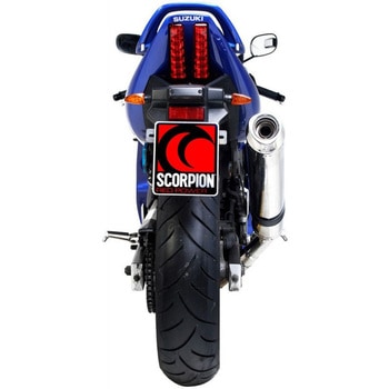 Factory オーバルスリップオン ステンレススリーブ eマーク Suzuki SV 650 03 2003 - 2003 Scorpion (スコーピオン)