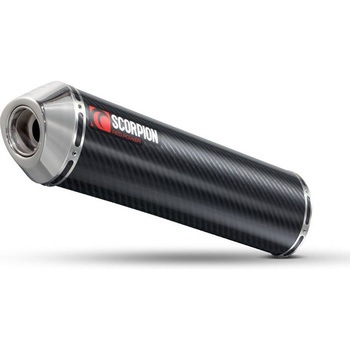 Factory オーバルフルシステム カーボンファイバースリーブ Honda CB 125 F  2015 - 2018 Scorpion (スコーピオン)