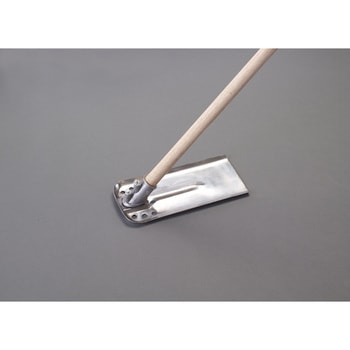 135x300mm/1500mm 溝さらえ(角型/ステンレス製) エスコ