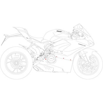 Fairing screw kit Ducati Panigale V4 CNC Racing (シーエヌシーレーシング)