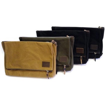 Fezzan Canvas Messenger Bag | U041 UnitGarage (ユニットガレージ)
