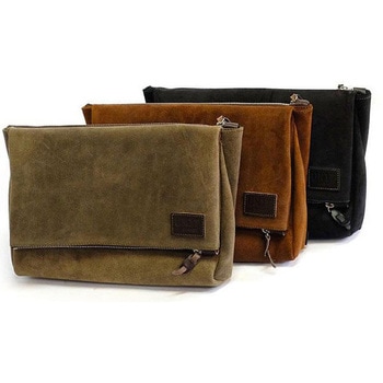 Fezzan Messenger Bag Crust leather | U042 - UnitGarage (ユニットガレージ)