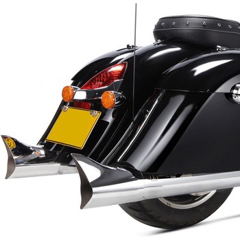 Fishtail End Cap (Chrome) IXIL (イクシルサイレンサー)