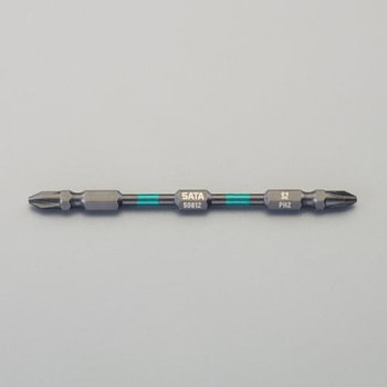 #2x110mm [+]ドライバービット(インパクト用/10本) - エスコ