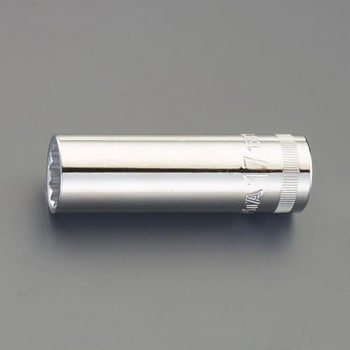 1/2"DRx19mm ディープソケット(12角) エスコ