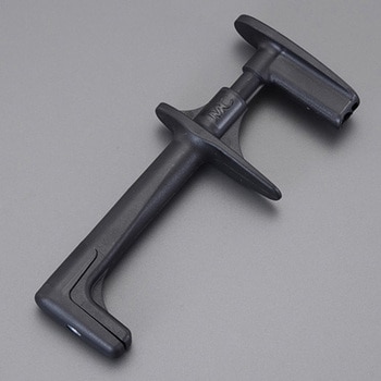 テストクリップ (フラットグリップ/黒) エスコ