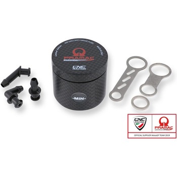 フルードリザーバー フロントbrake 25 ml Pramac Racing Limited Edition - カーボン Glossy カーボン CNC Racing (シーエヌシーレーシング)