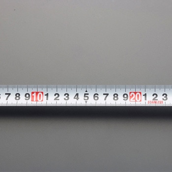 25mmx5.5m メジャー(ステンレス製) - エスコ