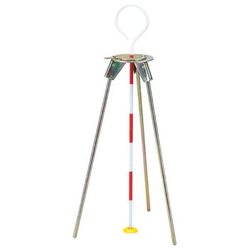 510mm 測量ピンポールスタンド(60-100cm用) エスコ
