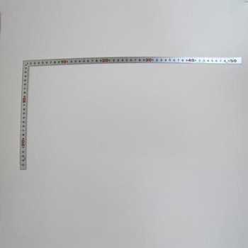 500x250mm シルバー曲尺 エスコ