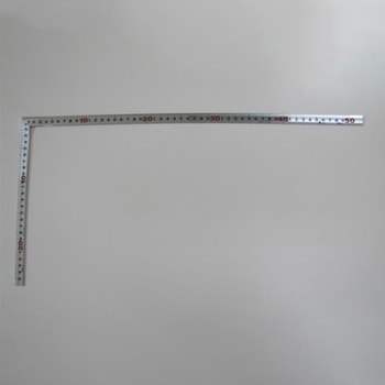 250x500mm シルバー曲尺 エスコ