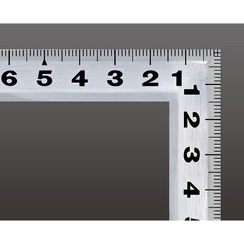 250x500mm シルバー曲尺 エスコ