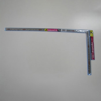 250x500mm シルバー曲尺 エスコ