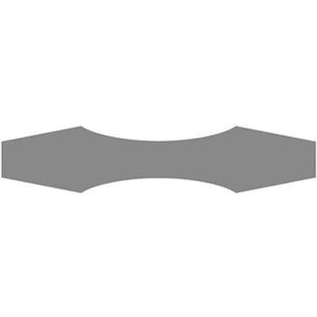 250x500mm シルバー曲尺 エスコ