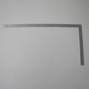 250x500mm 幅広シルバー曲尺 エスコ