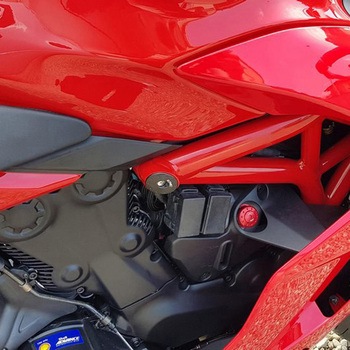 Frame cap sets Ducati Supersport MY2017 CNC Racing (シーエヌシーレーシング)