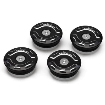 FRAME CAP SETS DUCATI XDIAVEL BICOLOR ブラック/Silver CNC Racing (シーエヌシーレーシング)